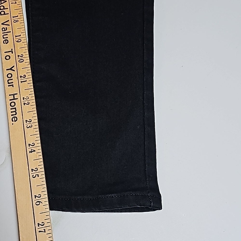 Levis 720 High Rise Super Skinny Jeans Sz 33 Black Exc condition - Picture 9 of 10
